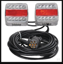 Set de luces led magnética,12m