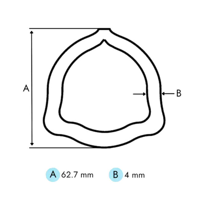 Metro tubo triangular cardan CAT8 externo AMA