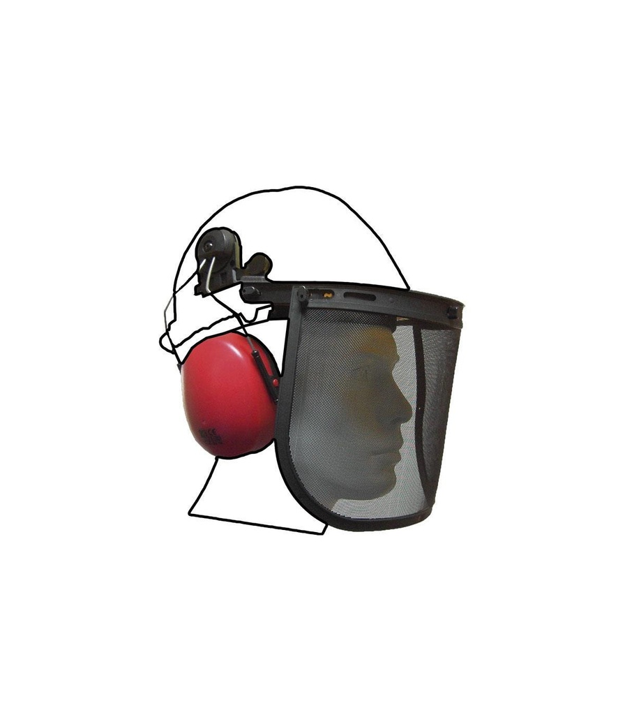 Orejeras para cascos de seguridad