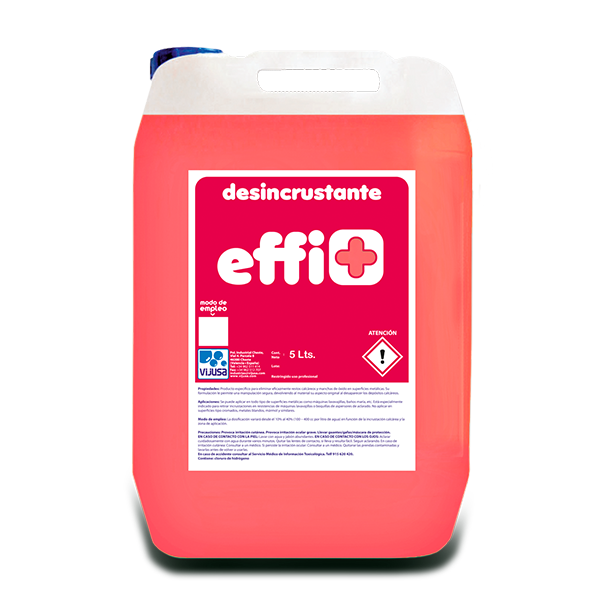 Garrafa desincrustante Effi+, 5L