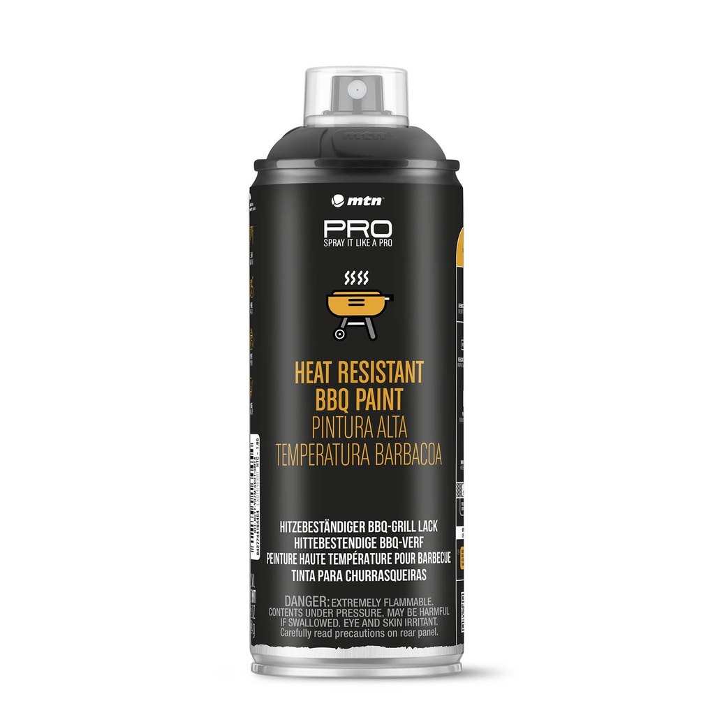 Montana Colors - Pintura alta temperatura BBQ, 400ml