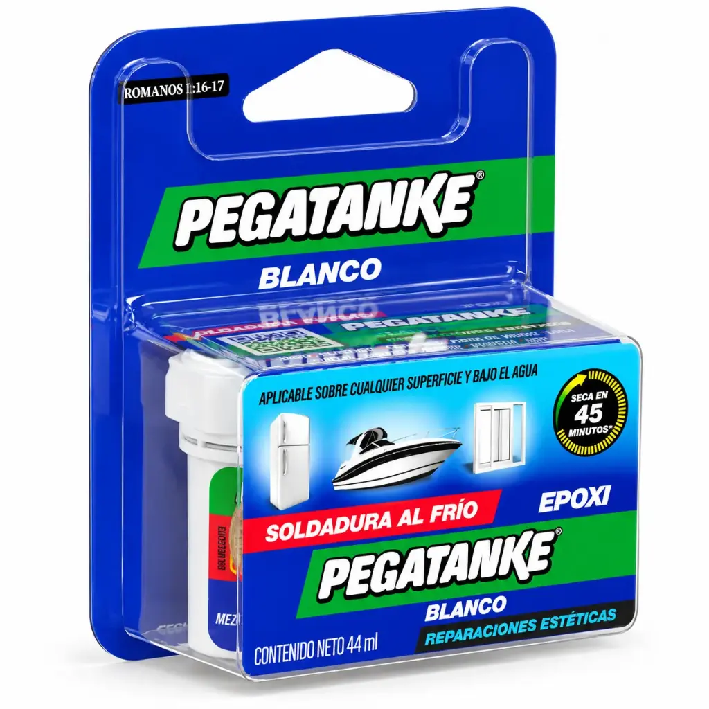 Pegatanke Epóxico Blanco, 44ml