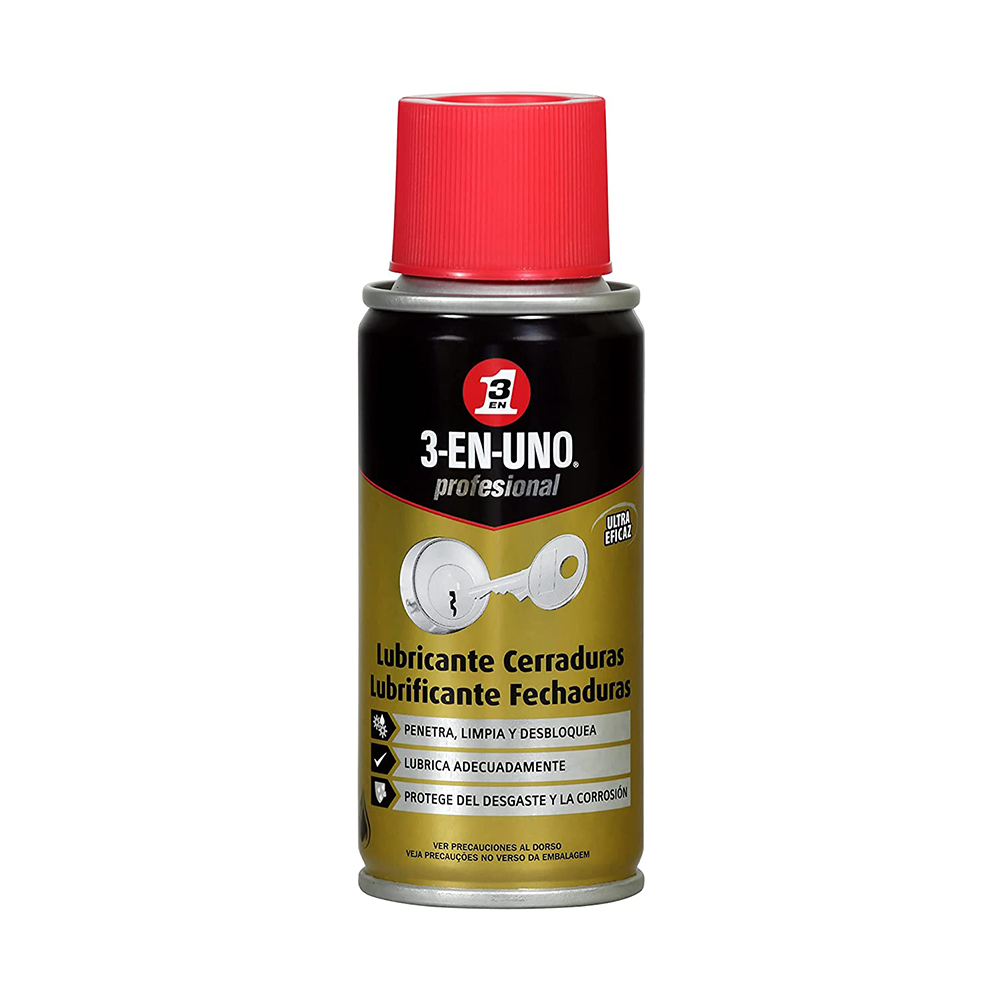 Lubricante cerraduras 3 en uno PRO, 100ml