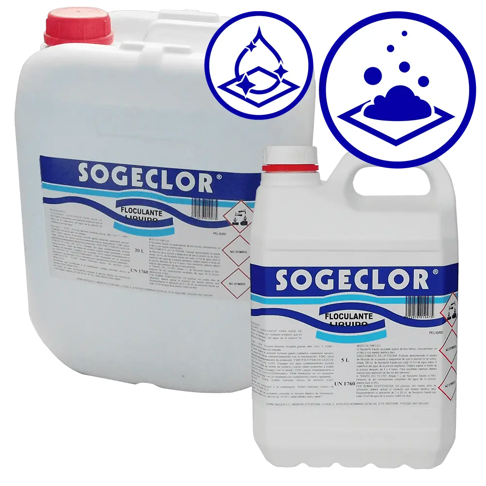 Floculante liquido - 5 Litros