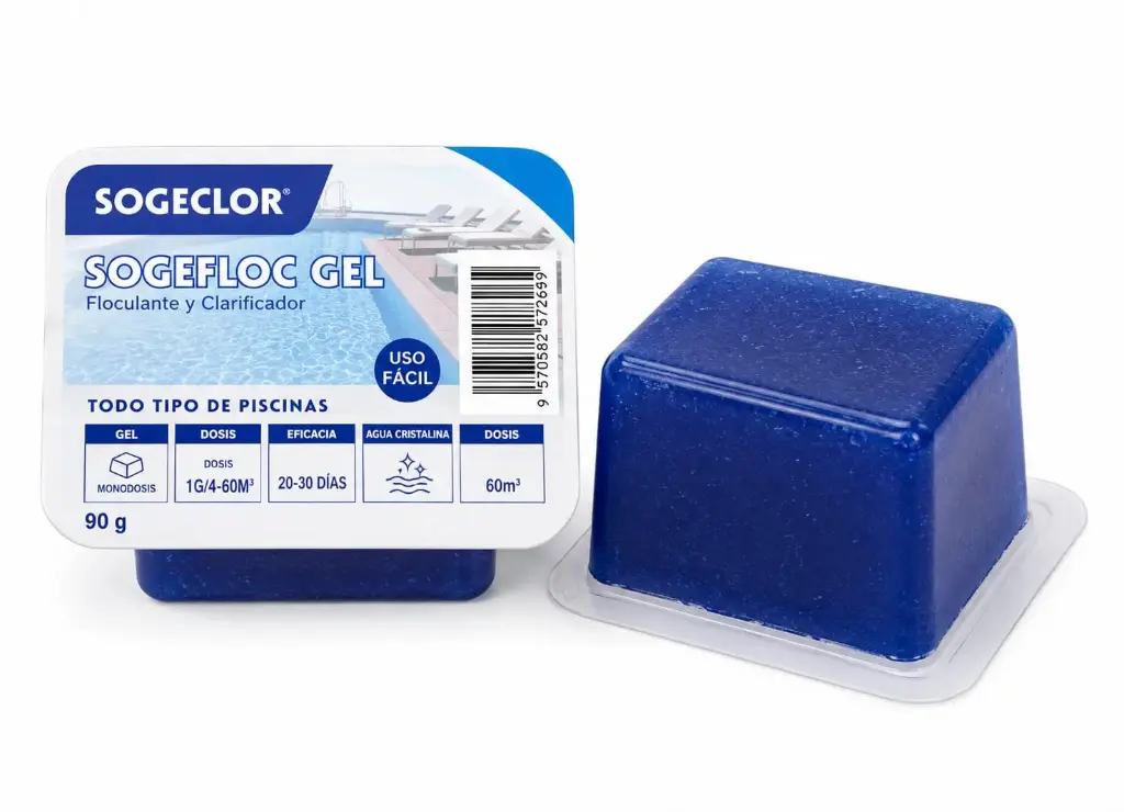Floculante monodosis para Piscina, 90g