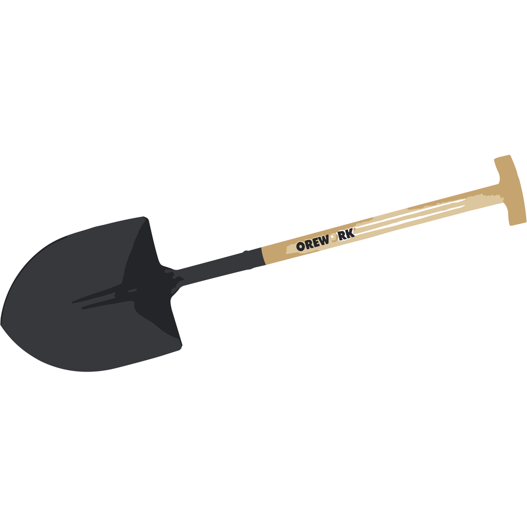 Pala en punta VIAT (con mango muleta)