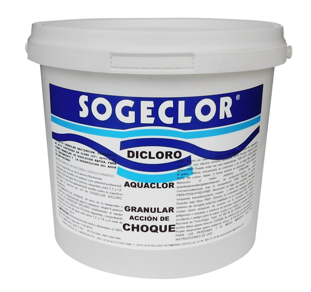 Cloro choque SOGECLOR - 5 Kilos