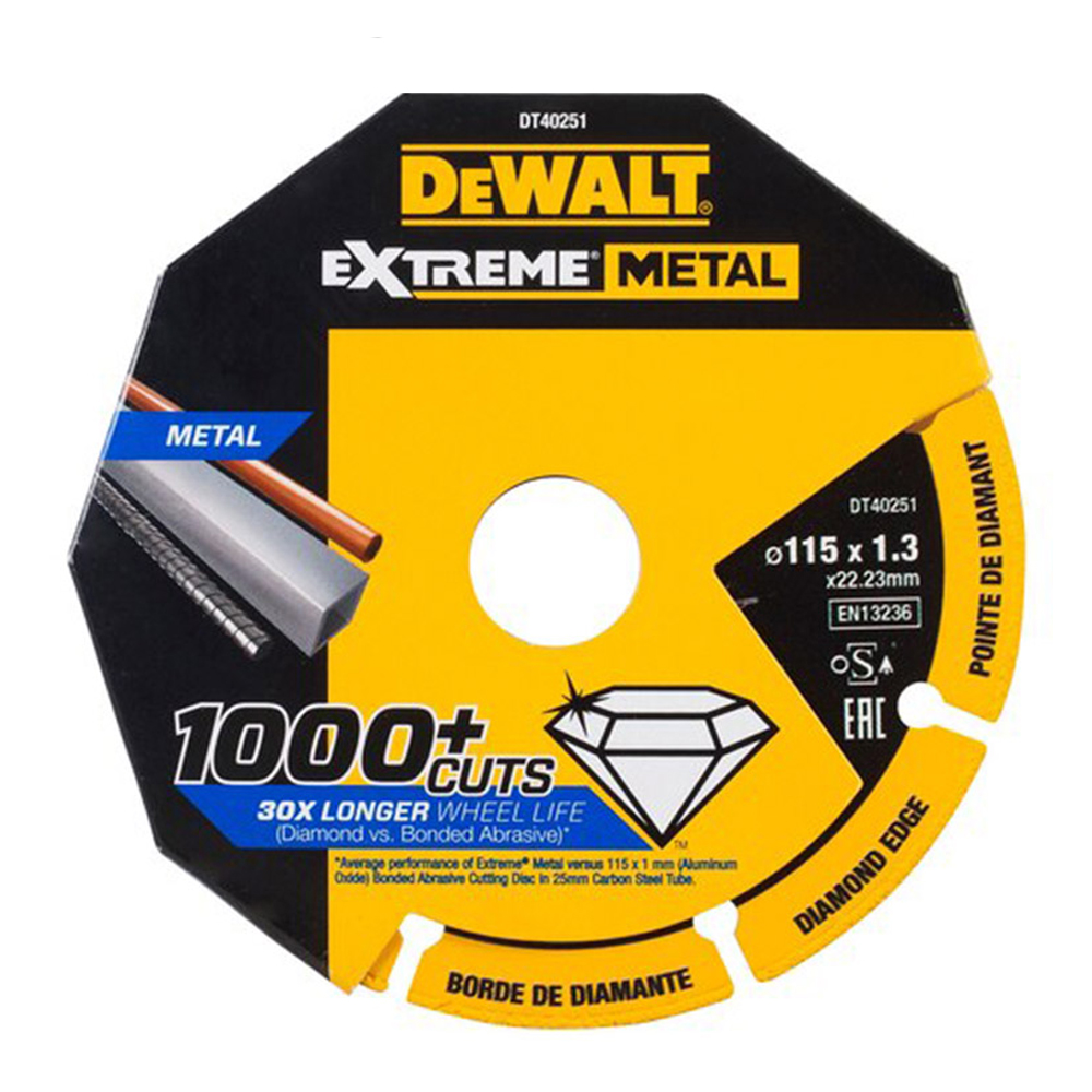 Disco diamantado DeWALT Extreme Metal