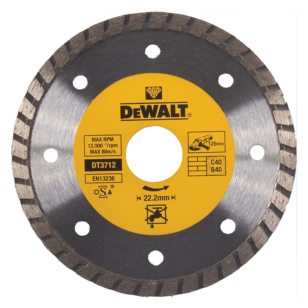 Disco diamante turbo DeWALT