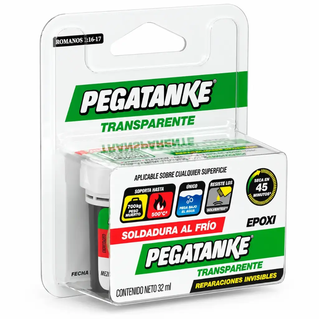 Pegatanke Epóxico Transparente, 44ml