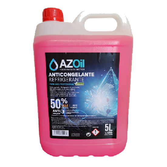 Garrafa anticongelante orgánico AZOIL, 5L