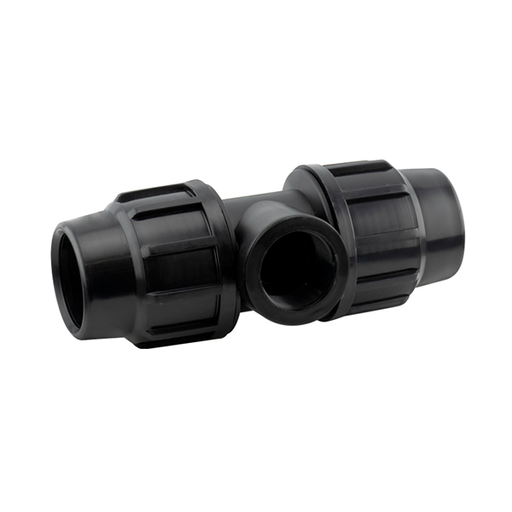 Te PE centro rosca hembra