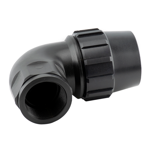 Codo PE rosca hembra