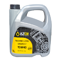 Garrafa de aceite AZOIL Technic Long Drain, 15W40