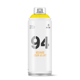 [650078400] Montana Colors - Pintura 94 amarillo fluorescente, 400ml