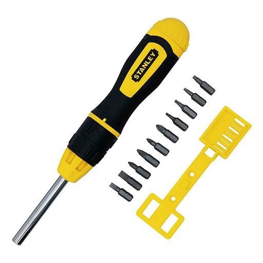 [0-68-010] Destornillador de carraca multipuntas STANLEY