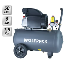 Compresor Wolfpack, 50 Litros